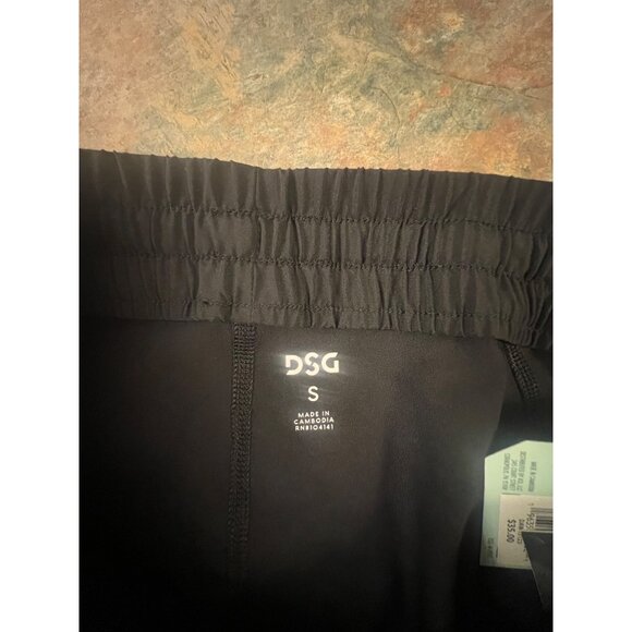 DSG Womens Mid-Rise Stride Skort Moisture Wicking Built-In Short Small Pure Blac - Picture 8 of 9